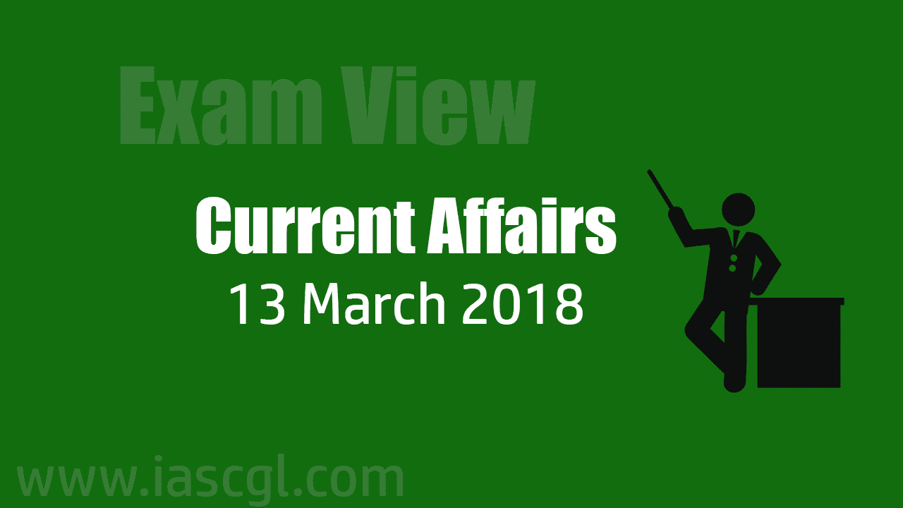 Current Affair 13 march 2018