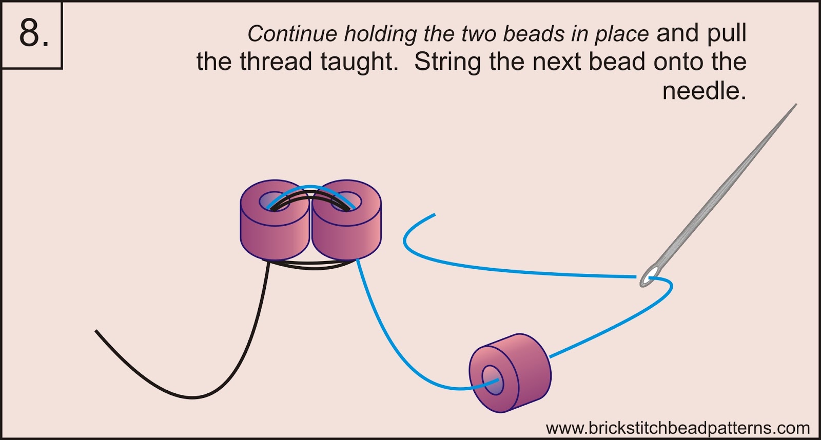 Brick Stitch Bead Patterns Journal How To Ladder Stitch