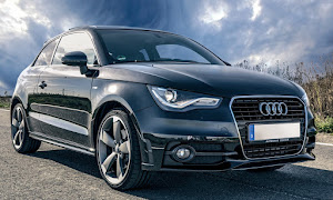 Lights Clouds Dark Car
