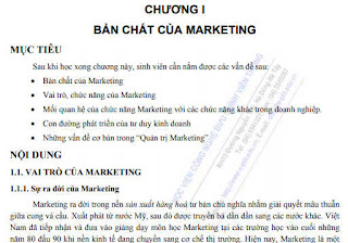 Marketing căn bản - Tài liệu Marketing - Tải tài liệu Miễn phí Marketing căn bản - Tài liệu Marketing - Tải tài liệu Miễn phí