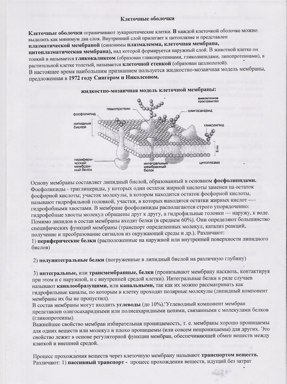 пройти онлайн тест по биологии 6 класс на теме клеточное строение растений