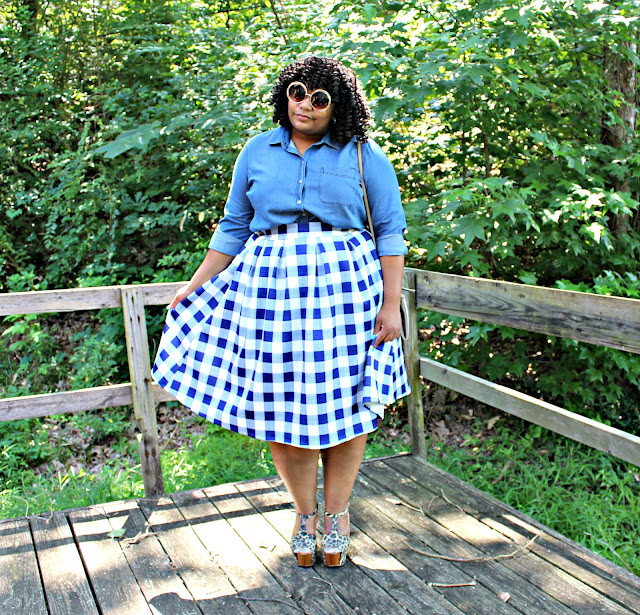 Curvaceously Bee: Chic & Cheap: Gingham Style