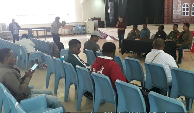 Manajemen PT Freeport Indonesia dan Aparat Keamanan Rakor Keamanan Pilkada di Tembagapura Manajemen PT Freeport Indonesia dan Aparat Keamanan Rakor Keamanan Pilkada di Tembagapura