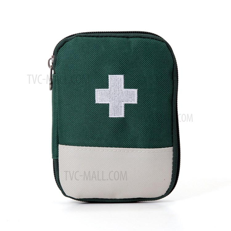 Caixa De Remédio Vermelho Cruz Branca Kit De Primeiros Socorros
