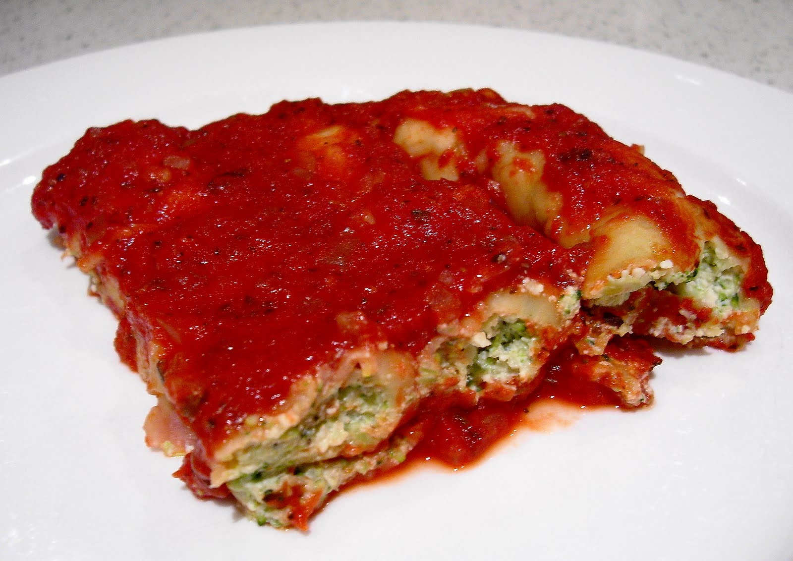 Veganise This!: Broccoli and tofu filled cannelloni