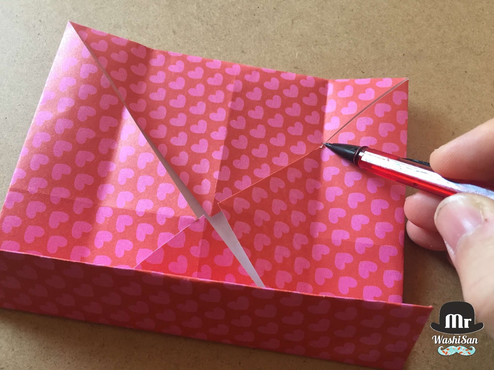 Mr WashiSan: Cajas de origami de papel decorado