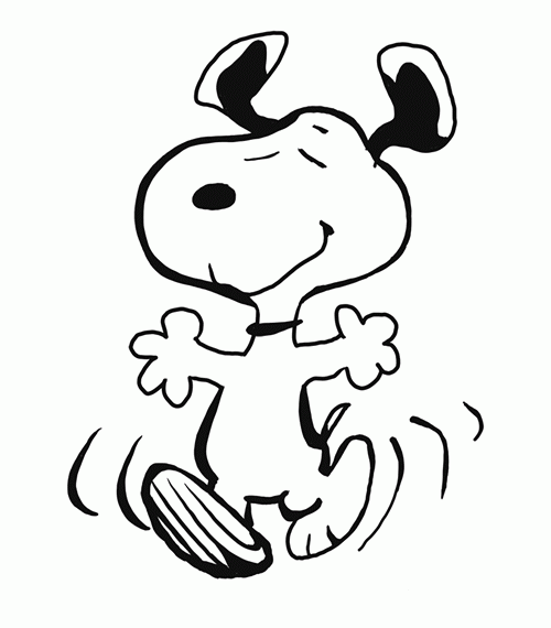 Snoopy Coloring Pages Team Colors Snoopy Coloring Pages Team Colors