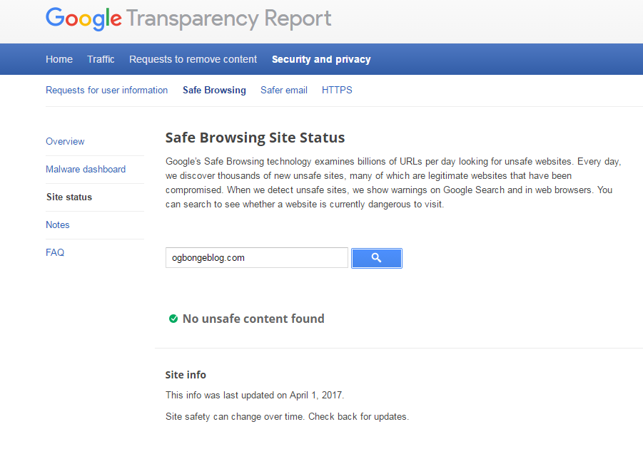 Google Status Google Status