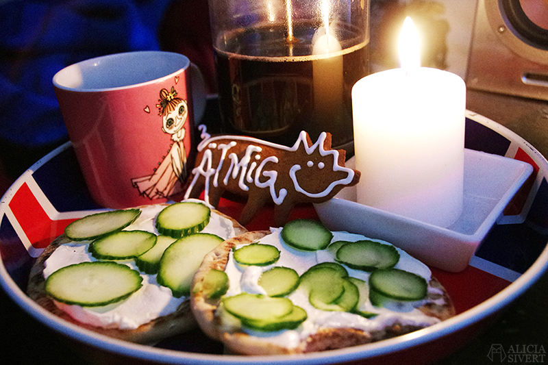 Pepparkaka med uppmaning, foto av Alicia Sivertsson.