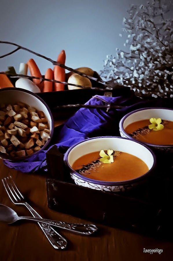 Crema de calabaza y zanahoria - TuvesyyoHago