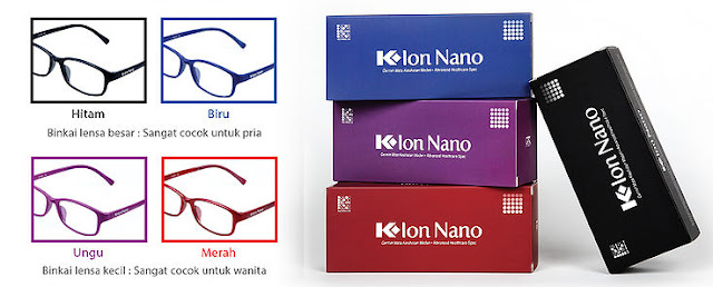 Kacamata Terapi K-Ion Nano
