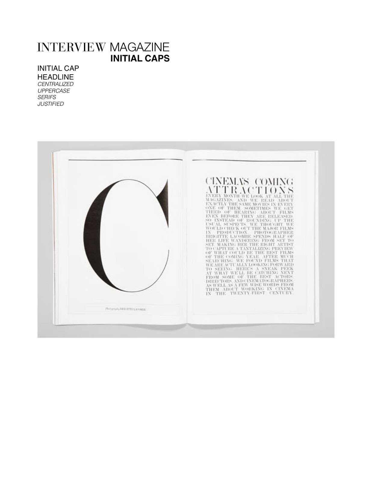 PUCD4030: Interview Magazine Presentation