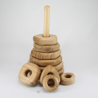 LotesToys Wooden Stacking Geometric (PY04) LotesToys Wooden Stacking Geometric (PY04)