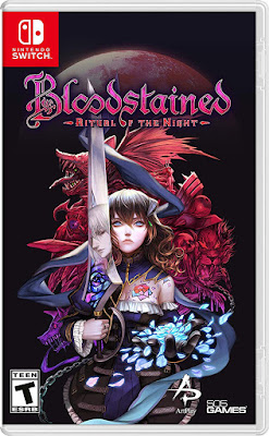 Bloodstained Ritual Of The Night Game Cover Nintendo Switch