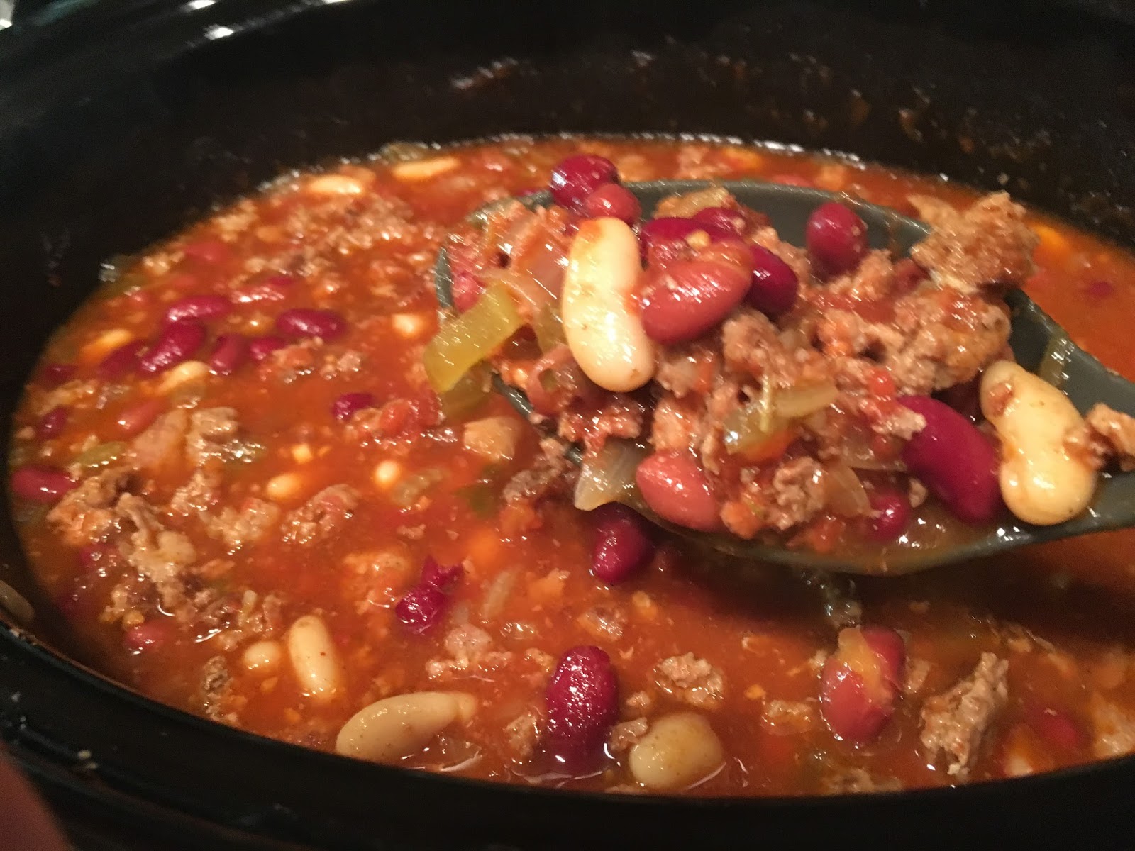 Crock Pot Cowboy Chili Chasing Saturdays