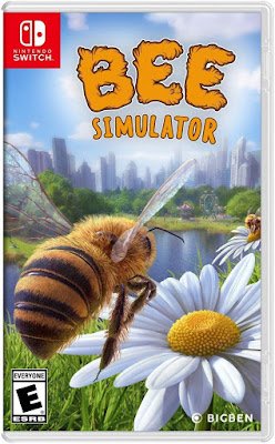 Bee Simulator Game Cover Nintendo Switch