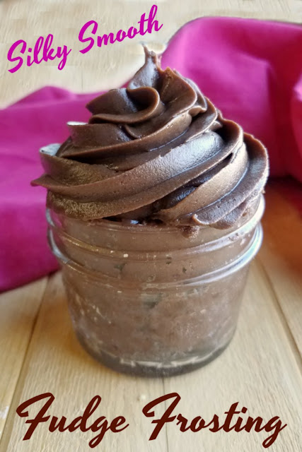 Silky smooth and super chocolaty, this fudge frosting is perfect for piping out designs on cakes and cupcakes. Of course is spreads like a dream too, make a batch and see for yourself! Silky smooth and super chocolaty, this fudge frosting is perfect for piping out designs on cakes and cupcakes. Of course is spreads like a dream too, make a batch and see for yourself!