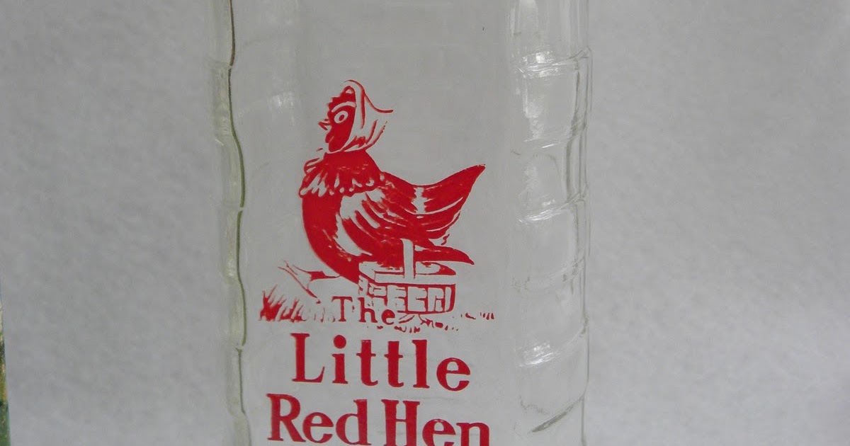 The Little Red Hen At Home: Nursery Rhyme Baby Bottle