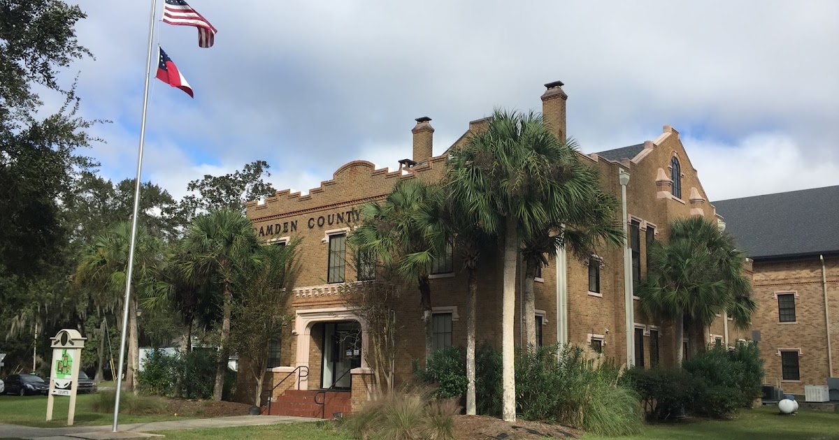 The Old Camden County Courthouse in Woodbine