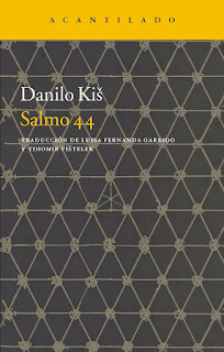 Salmo, 44, Danilo, Kis, Auschwitz, judios, biblia, novela, narrativa, acantilado