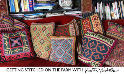 Getting Stitched on the Farm: Transferring Hand Embroidery Designs Tutorial  with Sticky Fabri-Solvy from Sulky
