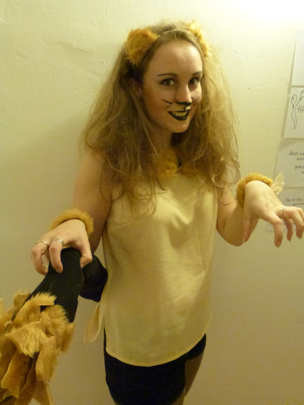 Trends With Benefits DIY Lion Costume 
