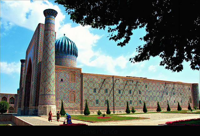 Patrimonio de la Humanidad: Samarkanda. Uzbekistán 2001