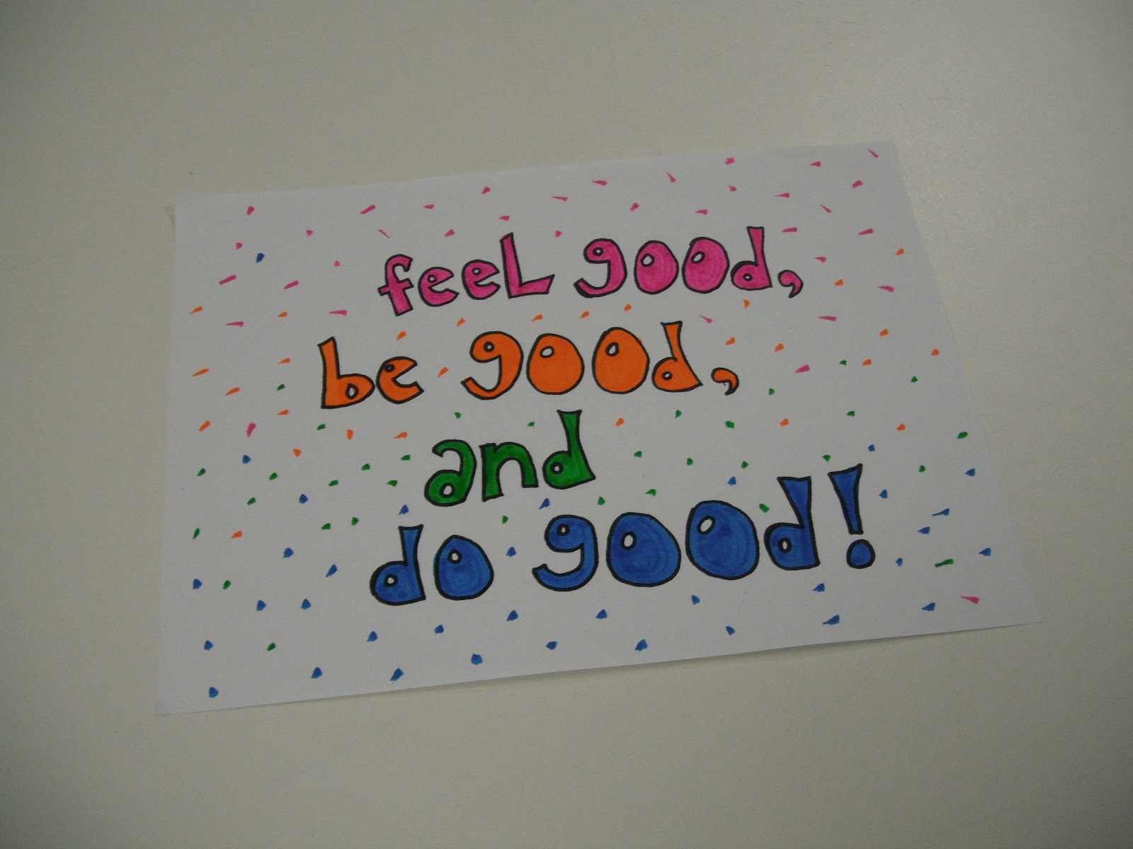 Describe Happy Good Tea Bag Wisdom