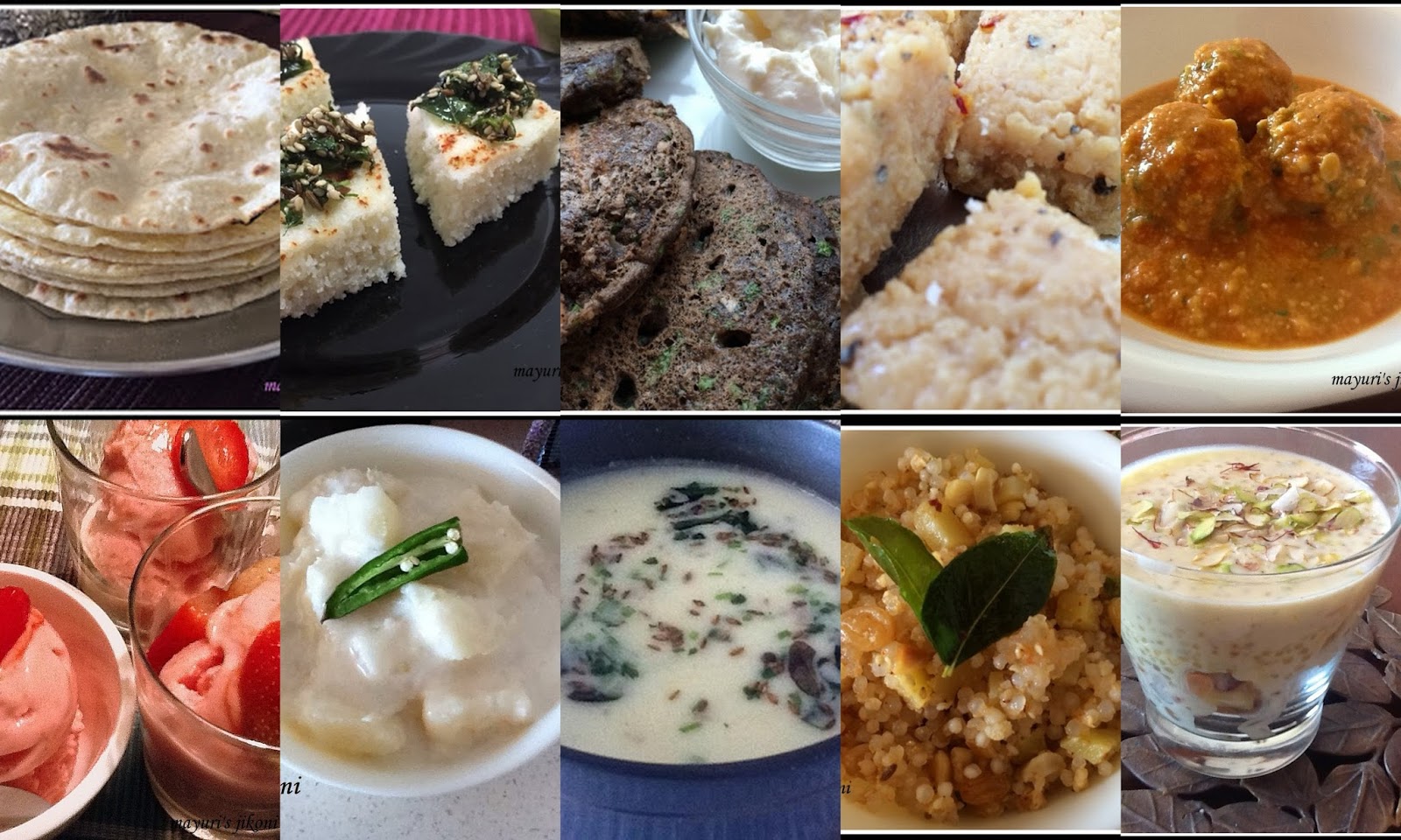 Mayuri's Jikoni Recipes for Ekadashi or for Fasting days