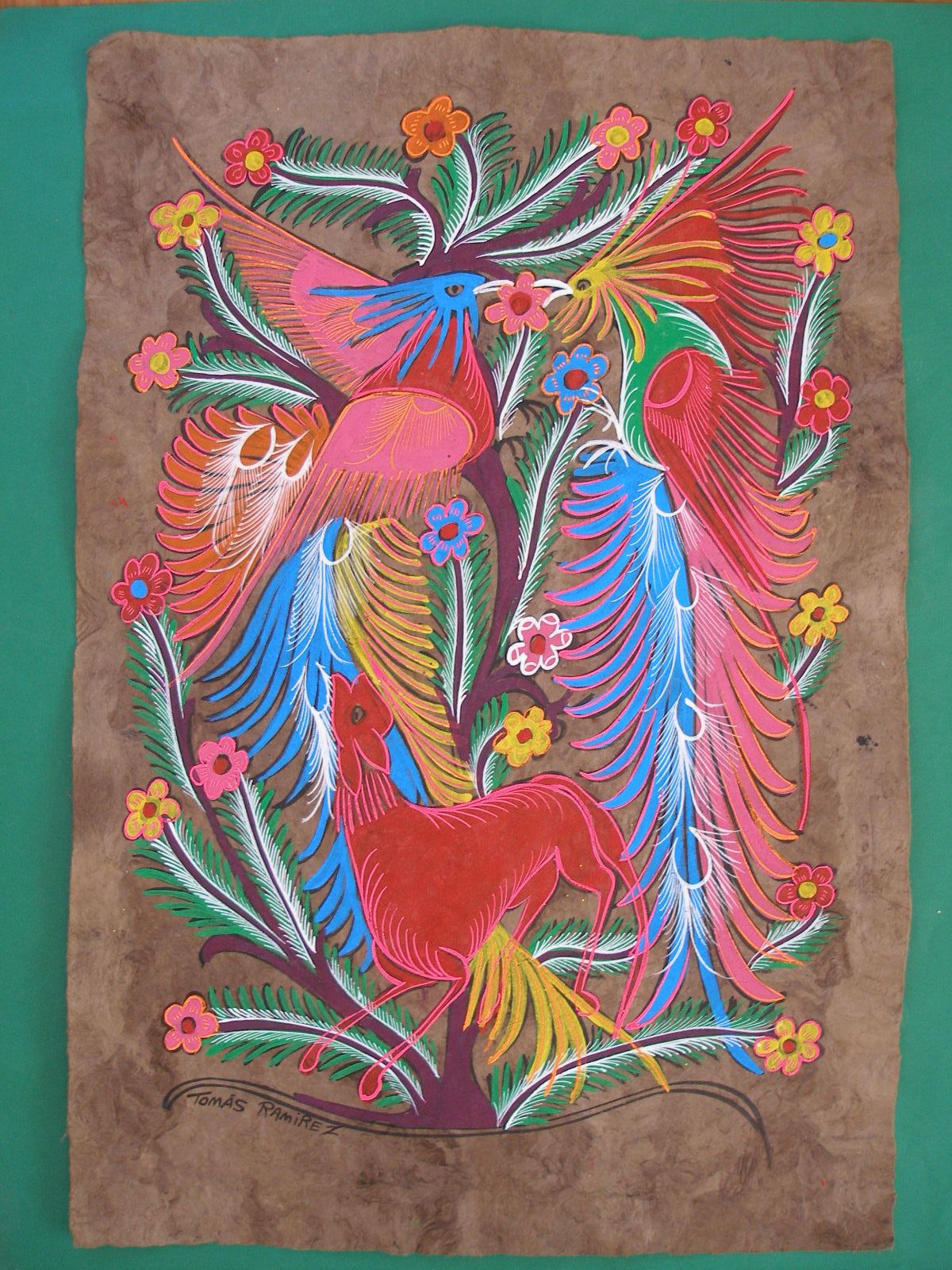 MBG Middle ART Monday Motivations Amate Bark Paintings from Mexico