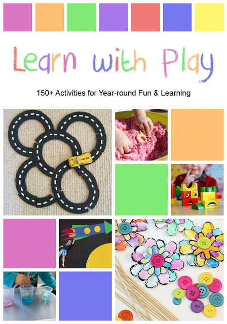 Learn with Play: 150+ Activities for Year-Round Fun & Learning, the new collaborative book filled with kid's activities from your favorite bloggers!