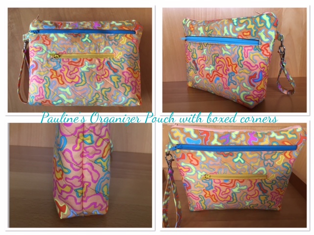 Patchouli Moon Studio~ The Organizer Pouch Pattern Testers Versions Pauline's