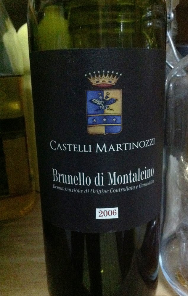 vigna uva vino: Castelli Martinozzi Brunello di Montalcino 2006 DOCG