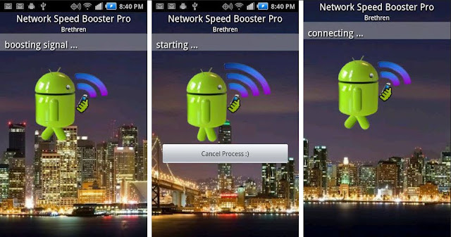 Aplikasi penguat sinyal android - network signal speed booster Aplikasi penguat sinyal android - network signal speed booster