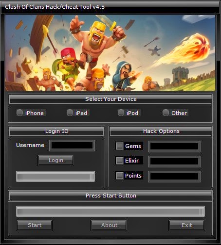 Clash Of Clans Hack Download Samsung Clash of Clans Android Hack V4.5: Clash of Clans Android Hack