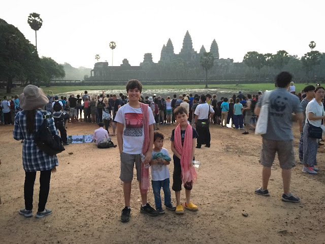Siam Reap with kids