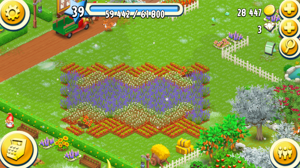 Hay Day Showcase How to arrange your crops in Hay Day