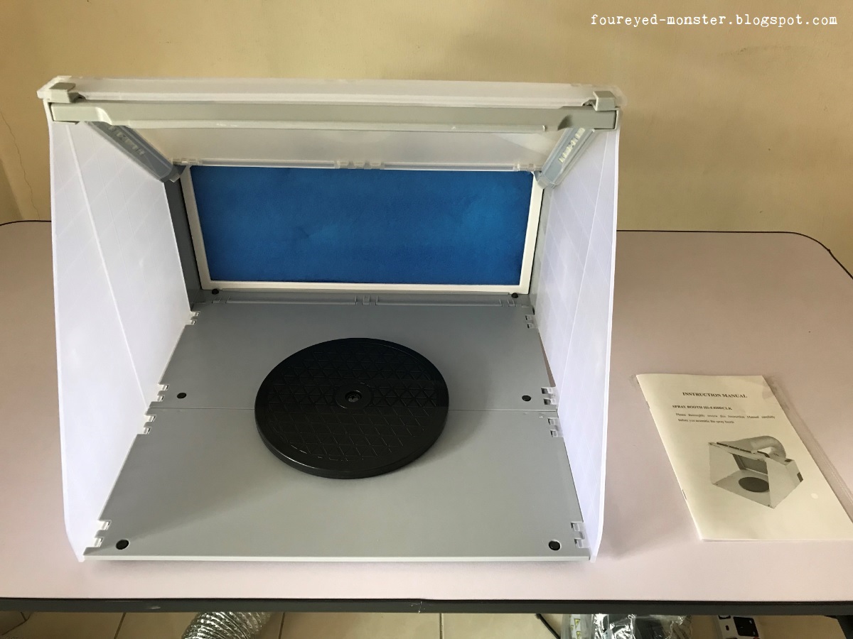 Art and Musings of a Miniature Hobbyist Setting up an Airbrush Spray