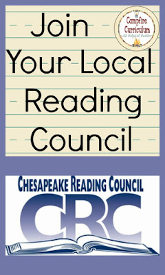 Would you like to have personalized assistance with your professional development?  Do you wish that there were community events that were free for families of your students?  Teachers are always looking for ways to expand their own knowledge and help their school/students!  This post will open your eyes to all of the wonderful things that your local reading council offers and give you assistance and excitement for the new school year!