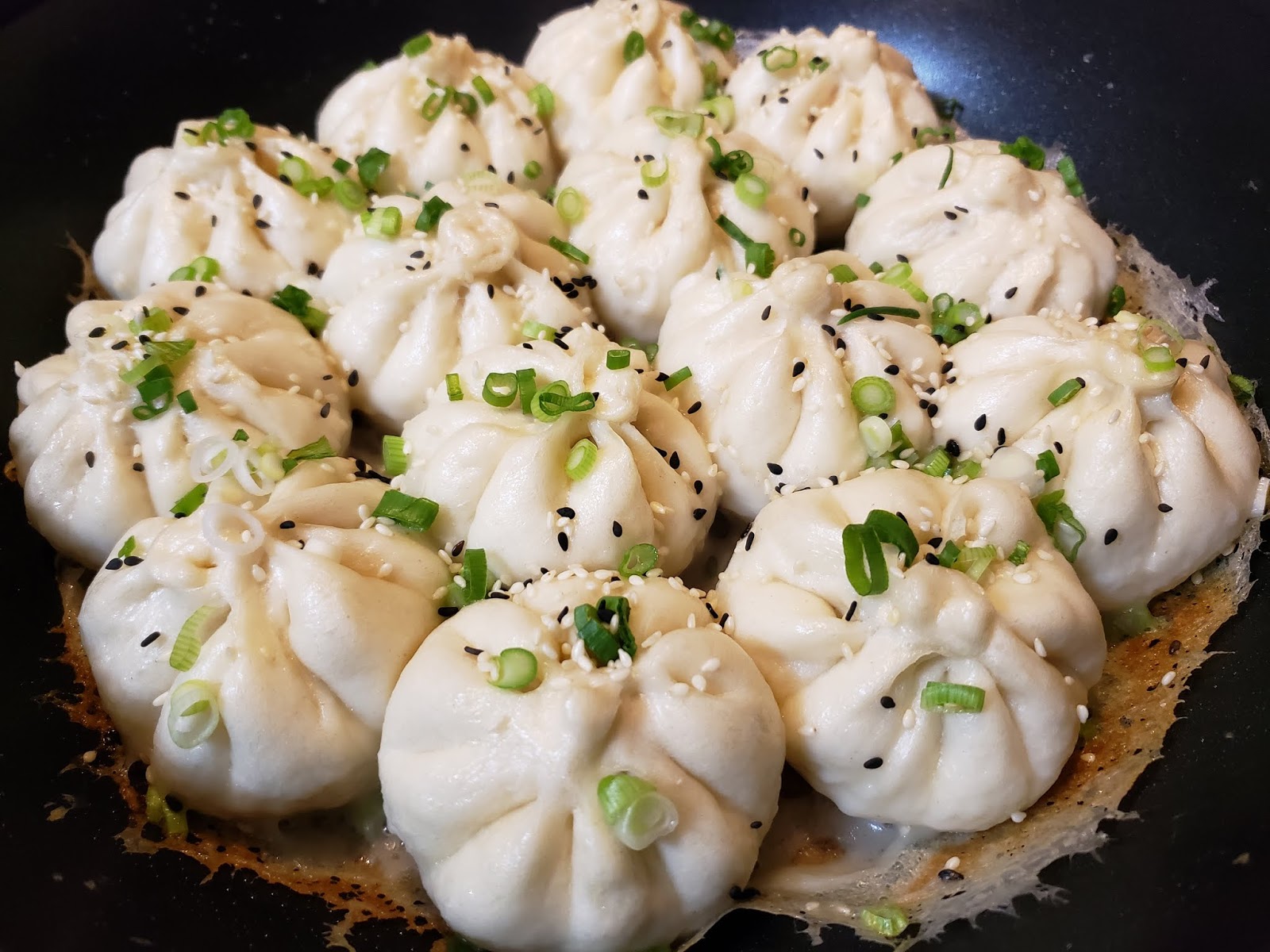 Kristy's Corner PanFried Pork Buns/ Sheng Jian Bao