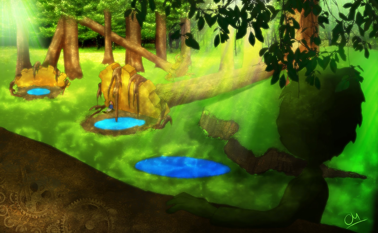 Chris Mason MA Design for Film, Television & Events Work Wood