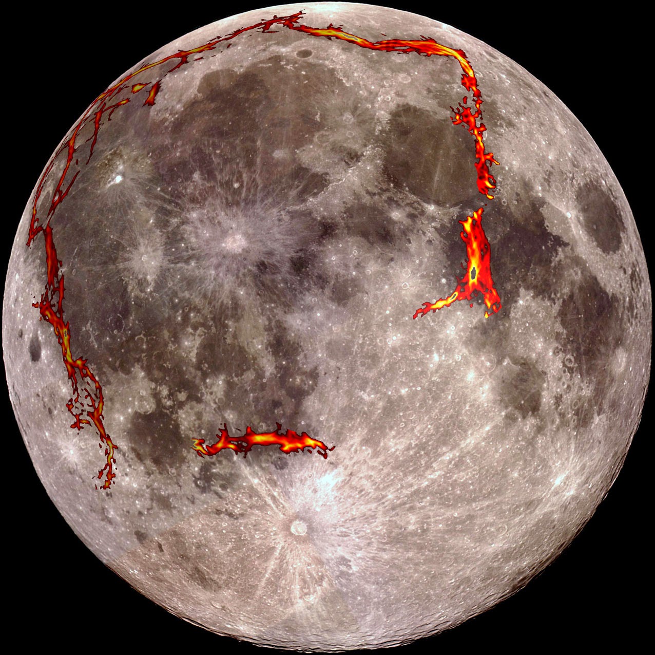 Suburban spaceman: NASA GRAIL: Procellarum region on the Moon