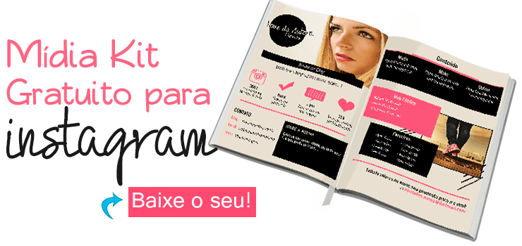 Mídia Kit grátis para Instagram Mídia Kit grátis