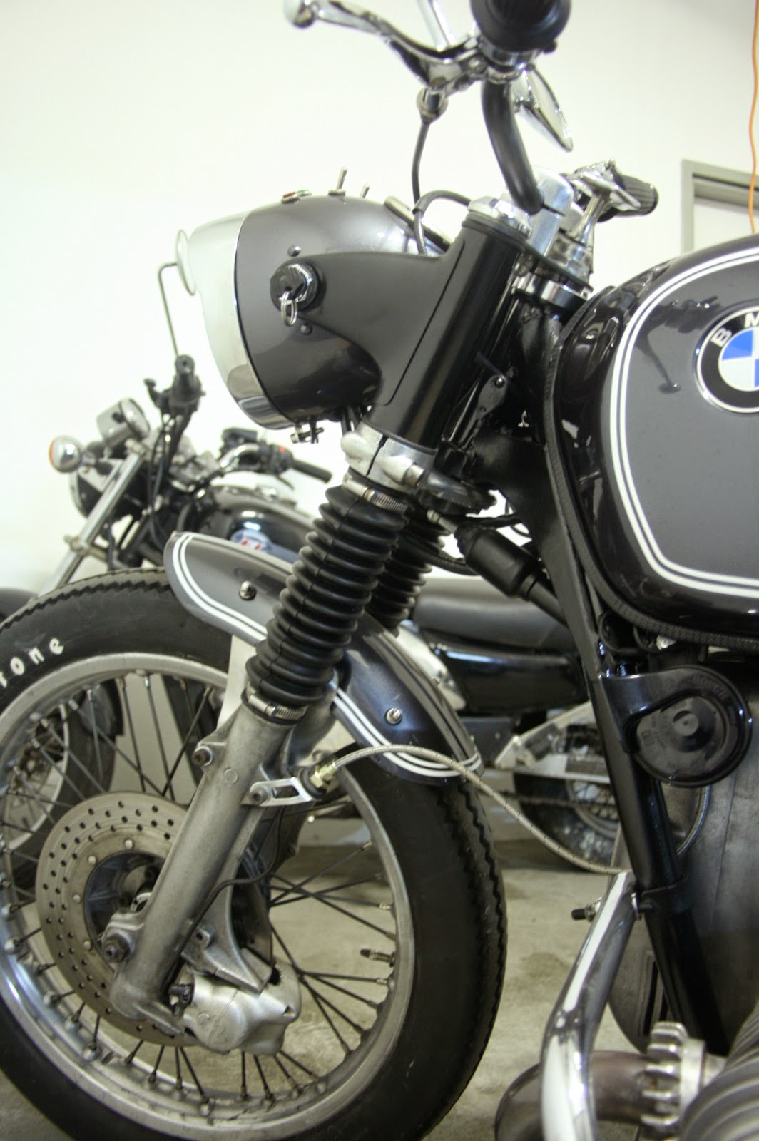 Oil stain garage: My BMW R80/7 IS SOLD