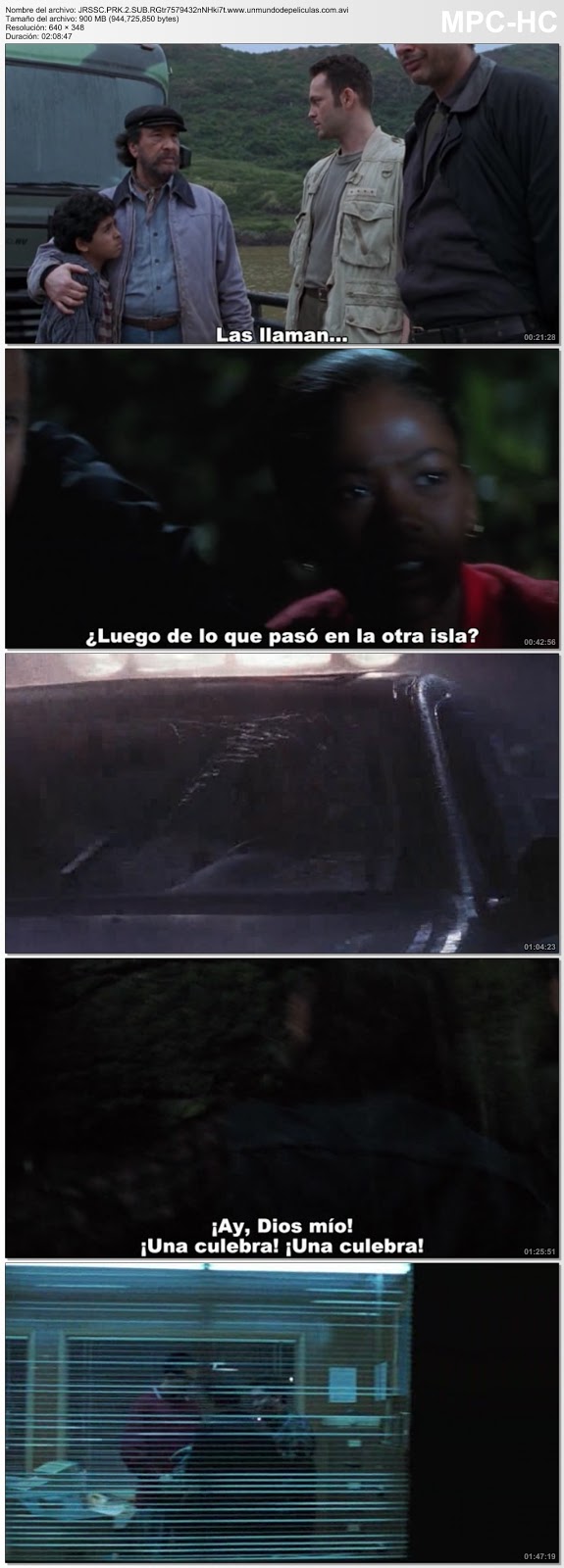 Capturas de la película.