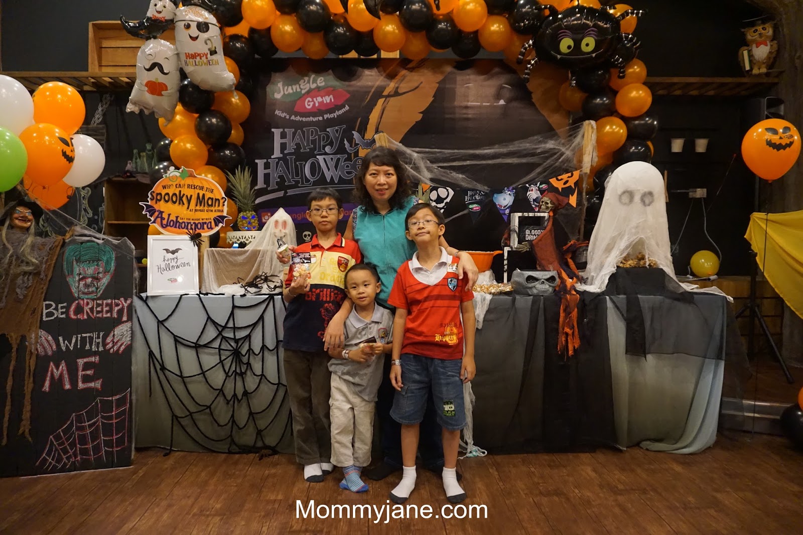 5 Little Angels Halloween Party at Jungle Gym Atria