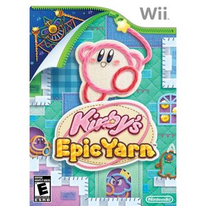 Wii Kirby's Epic Yarn Video Game Walmart