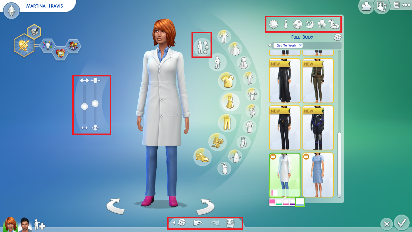 Sims de Boa: Código para trocar a roupa de Trabalho no The Sims 4