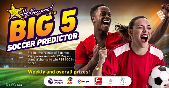 Stand a Chance to Win R15 000 Big 5 Soccer Predictor Game
