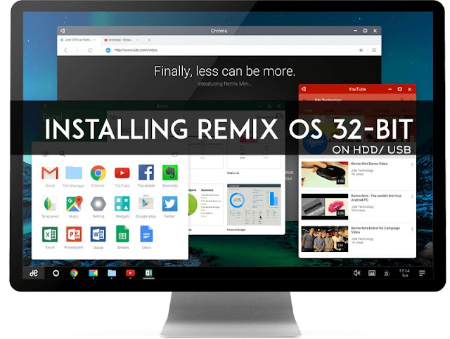 Dual Boot Remix OS